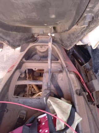 Amortiguador asiento Piaggio X9 Evolution