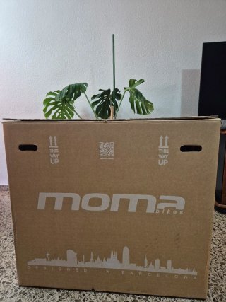 Bicicleta Moma Light 24 Negra
