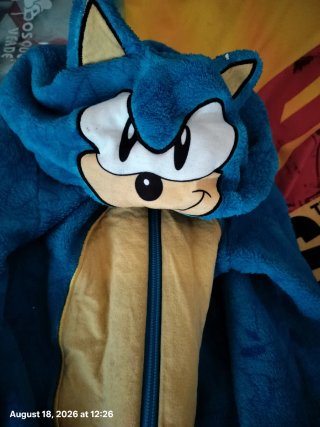 Disfraz Pikachu, Sonic, stormtrooper Talla 4-8 Año
