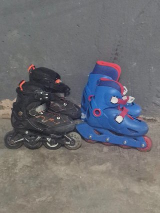 Patines en línea y patinete