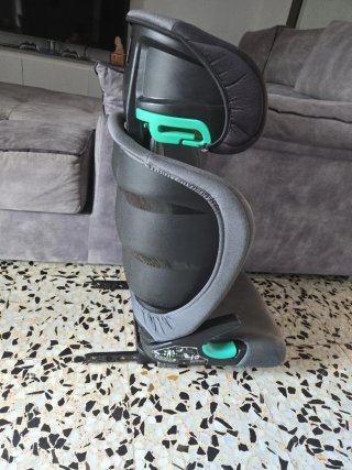 Silla coche bebé Isofix gris