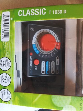 Programador de riego Gardena T 1030 D