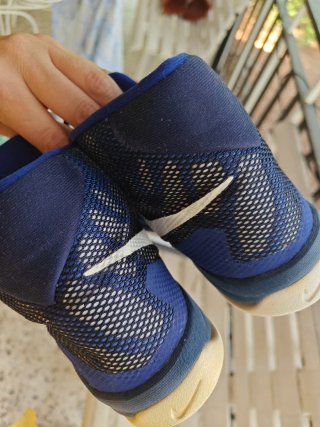 Deportivas Baloncesto Nike Azul/Blanco