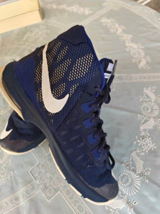 Deportivas Baloncesto Nike Azul/Blanco