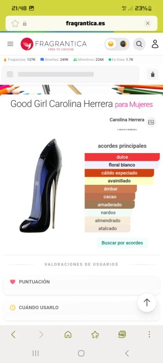 PERFUME GOOD GIRL EDP 80ml.