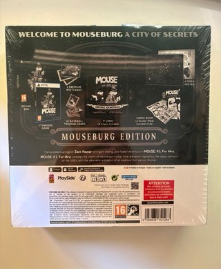 Mouse P.I. For Hire Mouseburg Edition PS5