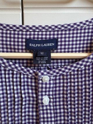 Vestido Polo Ralph Lauren cuadros
