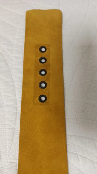 Cinturón de piel
