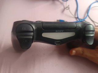 Mando Raptor Negro PS4 Cableado
