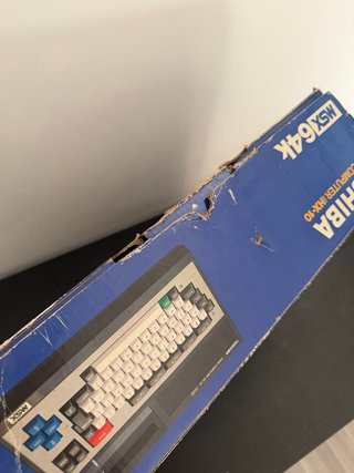 Toshiba HX-10 MSX 64K vintage + caja + cassette