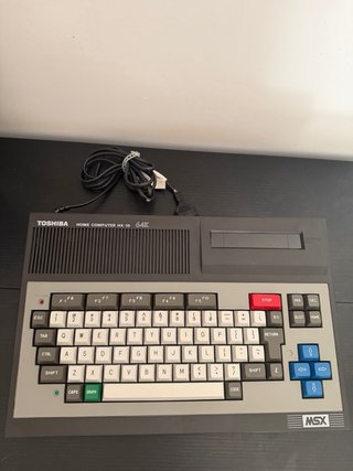 Toshiba HX-10 MSX 64K vintage + caja + cassette