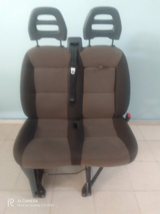 Asiento Doble Furgón Peugeot Boxer