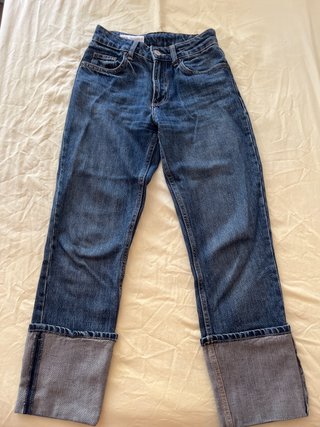 Pantalones vaqueros tiro bajo ajustados