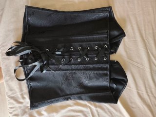CORPIÑO/CORSE NEGRO TALLA XS