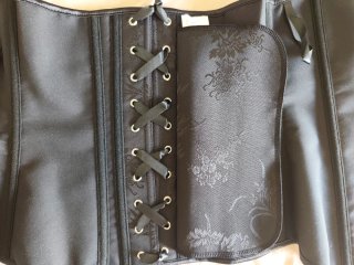 CORPIÑO/CORSE NEGRO TALLA XS