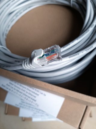 Cable Ethernet 15m Cat 5e RJ45