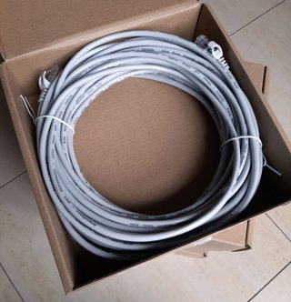 Cable Ethernet 15m Cat 5e RJ45
