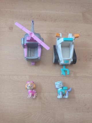 Set Patrulla Canina Vehículos y Figuras