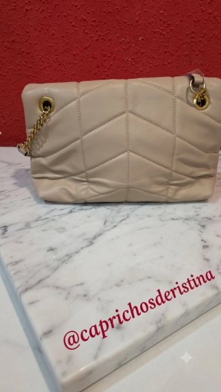 Bolso Beige y Dorado.SOLO ENVIO