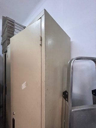 Armario Metálico Beige Gran Capacidad
