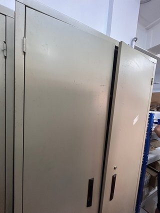 Armario Metálico Beige Gran Capacidad