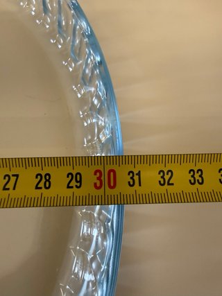 Molde de cristal para pastel