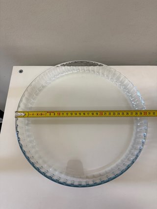 Molde de cristal para pastel