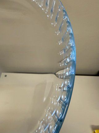 Molde de cristal para pastel