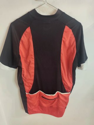 Maglia Ciclismo Uomo Rossa e Nera