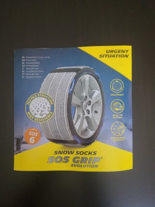 Cadenas Nieve Textil Michelin SOS Grip 6 NUEVAS