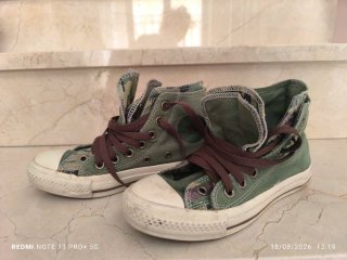 Converse All Star caña alta camuflaje