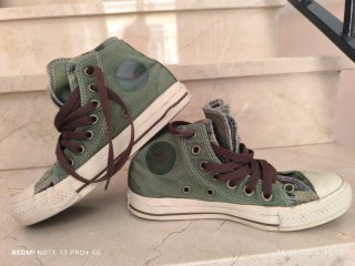 Converse All Star caña alta camuflaje