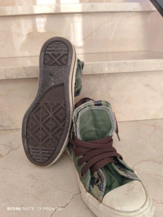 Converse All Star caña alta camuflaje