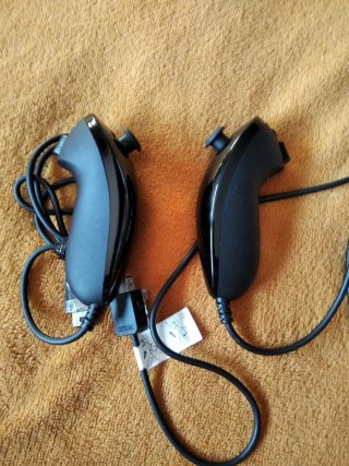 Mando Nunchuk Nintendo Wii Original Negro