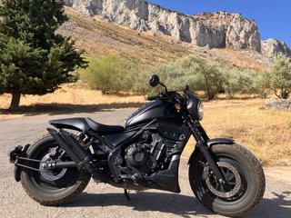 Honda Rebel 500 Negra