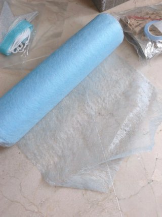 Lote Decoración Bautizo Azul y Plateado