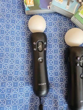 Mandos PS3 Move + Cámara + Juegos
