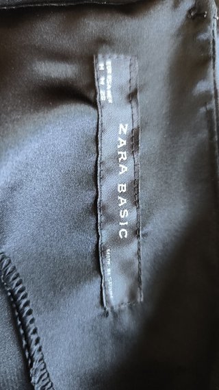 Vestido Zara M Estampado Rostro Pop Art