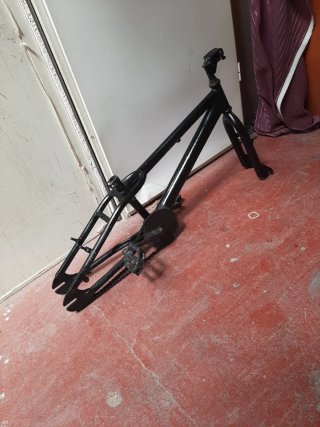 Cuadro Bici BMX Negro