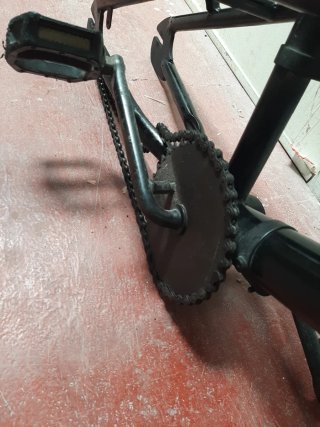 Cuadro Bici BMX Negro