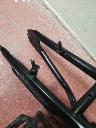 Cuadro Bici BMX Negro