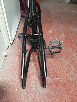 Cuadro Bici BMX Negro