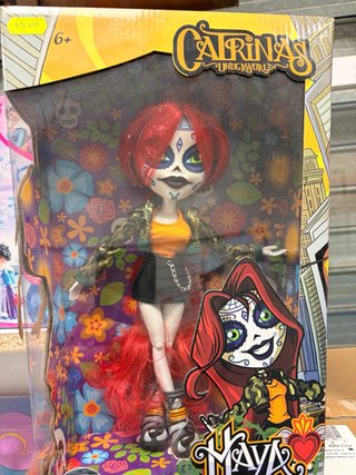 Muñeca Catrina Maya sin estrenar
