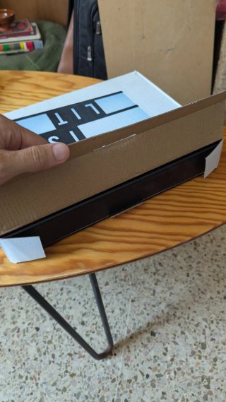 Caja de Luz Flying con Letras