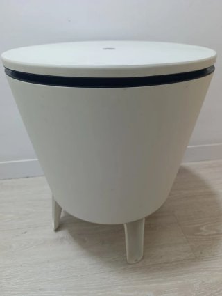 Mesa nevera auxiliar jardín Leroy Merlin