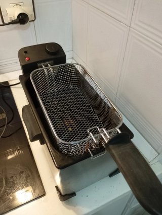 Freidora 3L Acero Inoxidable