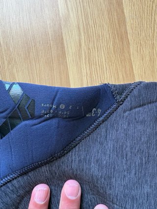 Traje de neopreno para sur