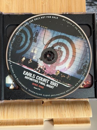 Pink Floyd The Wall Earls Court 1981 2CD