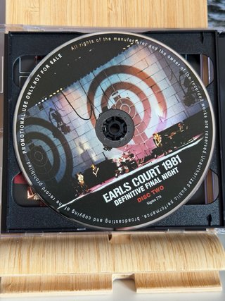 Pink Floyd The Wall Earls Court 1981 2CD