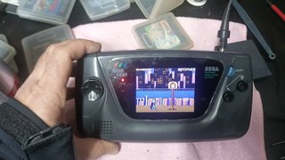 Lote Sega Game Gear con accesorios